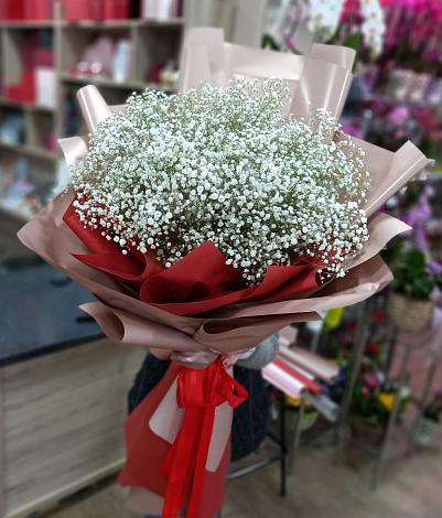 Букет цветов из: Гипсофила в Горноправдинск