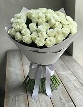 Букет 35 Белых роз в Горноправдинск