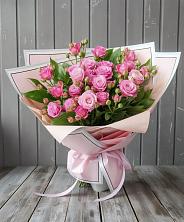 Букет Розовый кустик в Горноправдинск