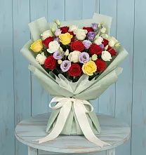 Букет цветов из:  Розы #REPLACE_PRED# Горноправдинск