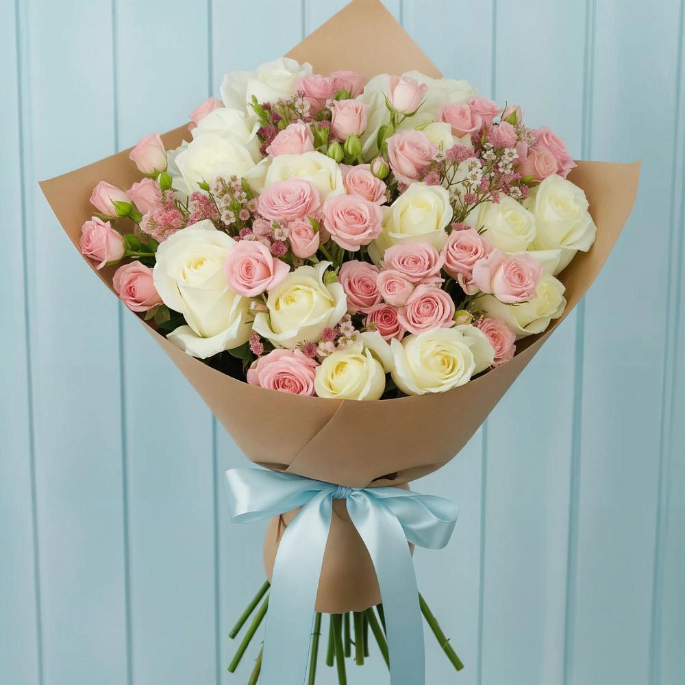 Букет цветов из: Розы в Горноправдинск