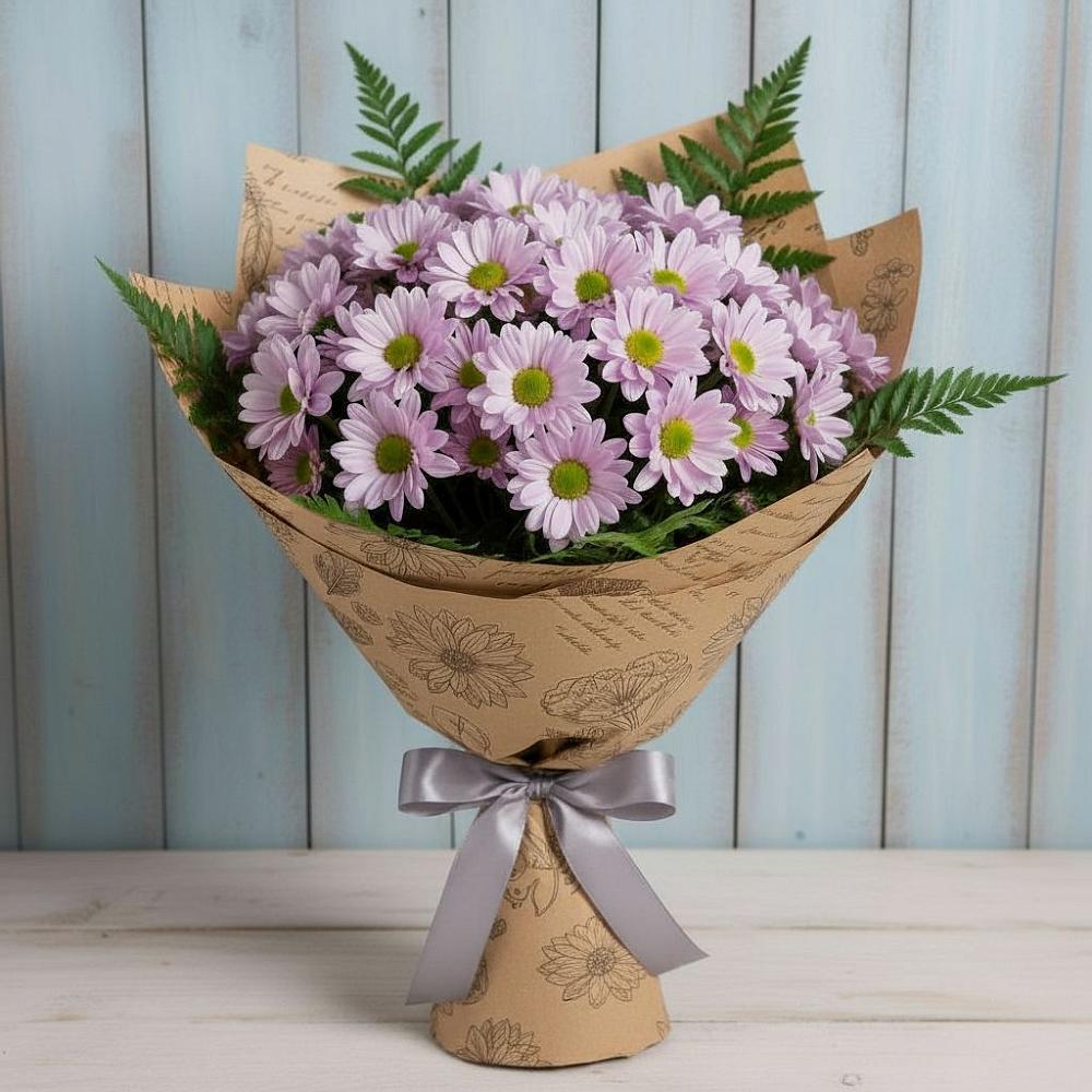 Букет цветов из: Хризантемы в Горноправдинск