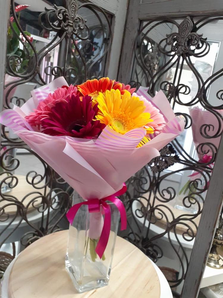 Букет цветов из: Герберы в Горноправдинск