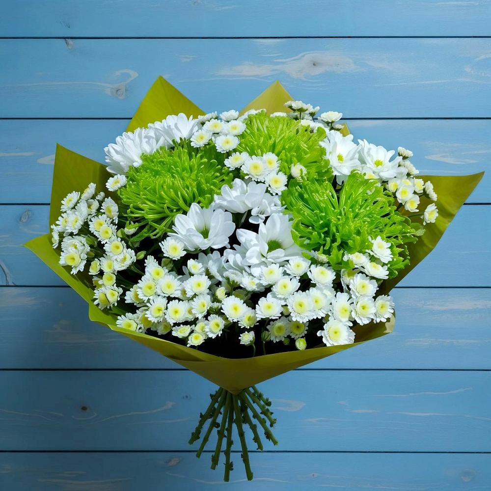 Букет цветов из: Хризантемы в Горноправдинск