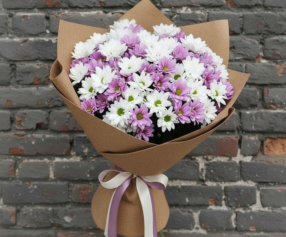 Букет цветов из: Хризантемы в Горноправдинск