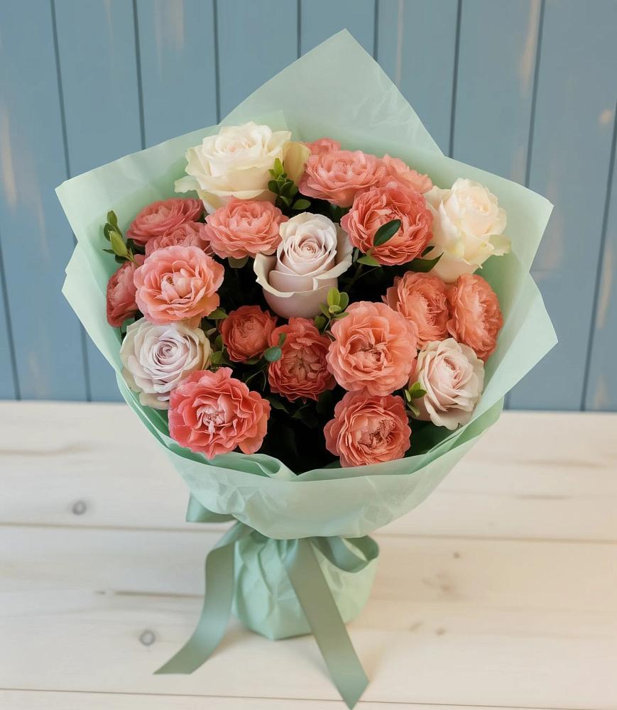 Букет цветов из: Розы в Горноправдинск