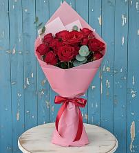 Букет цветов из:  Розы в Горноправдинск