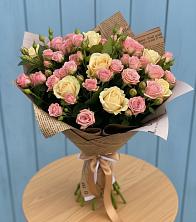 Букет цветов из:  Розы в Горноправдинск