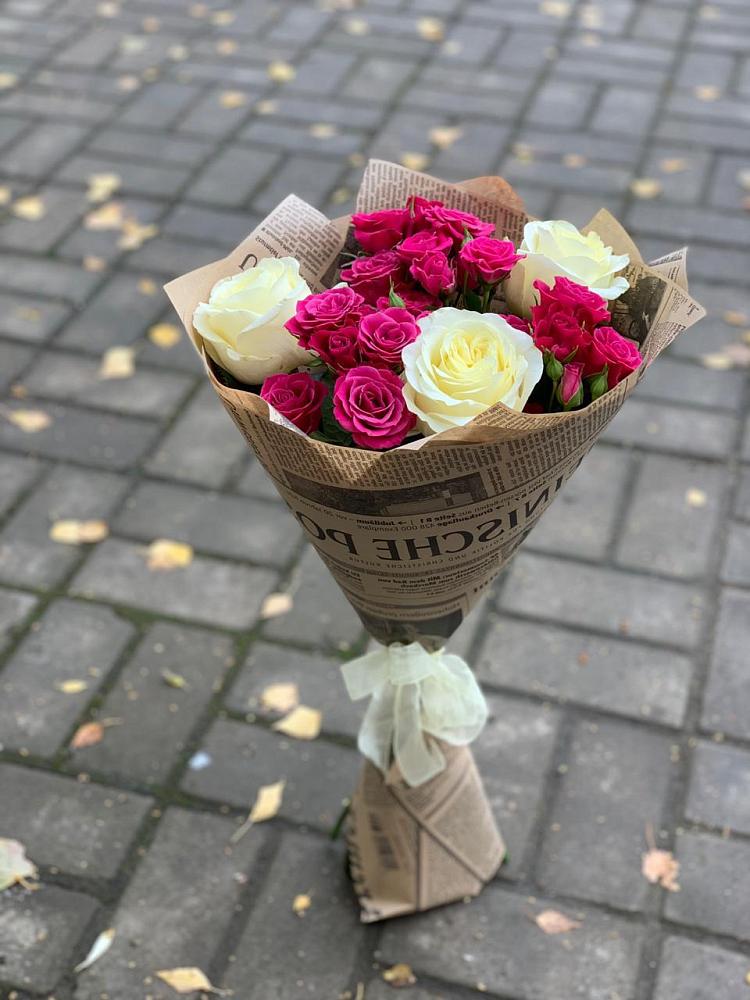 Букет цветов из: Розы в Горноправдинск