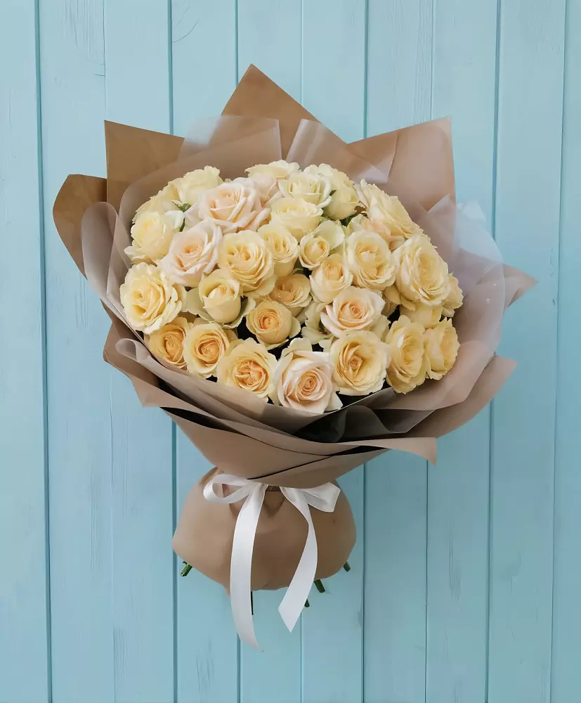 Букет Кремовое облако в Горноправдинск