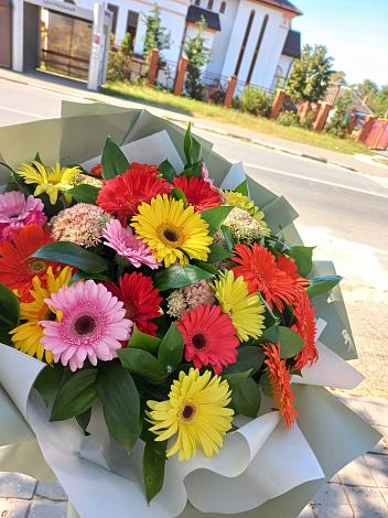 Букет цветов из: Герберы в Горноправдинск