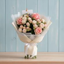 Букет цветов из:  Розы в Горноправдинск
