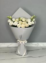 Букет цветов из:  Розы и Лизиантусы в Горноправдинск